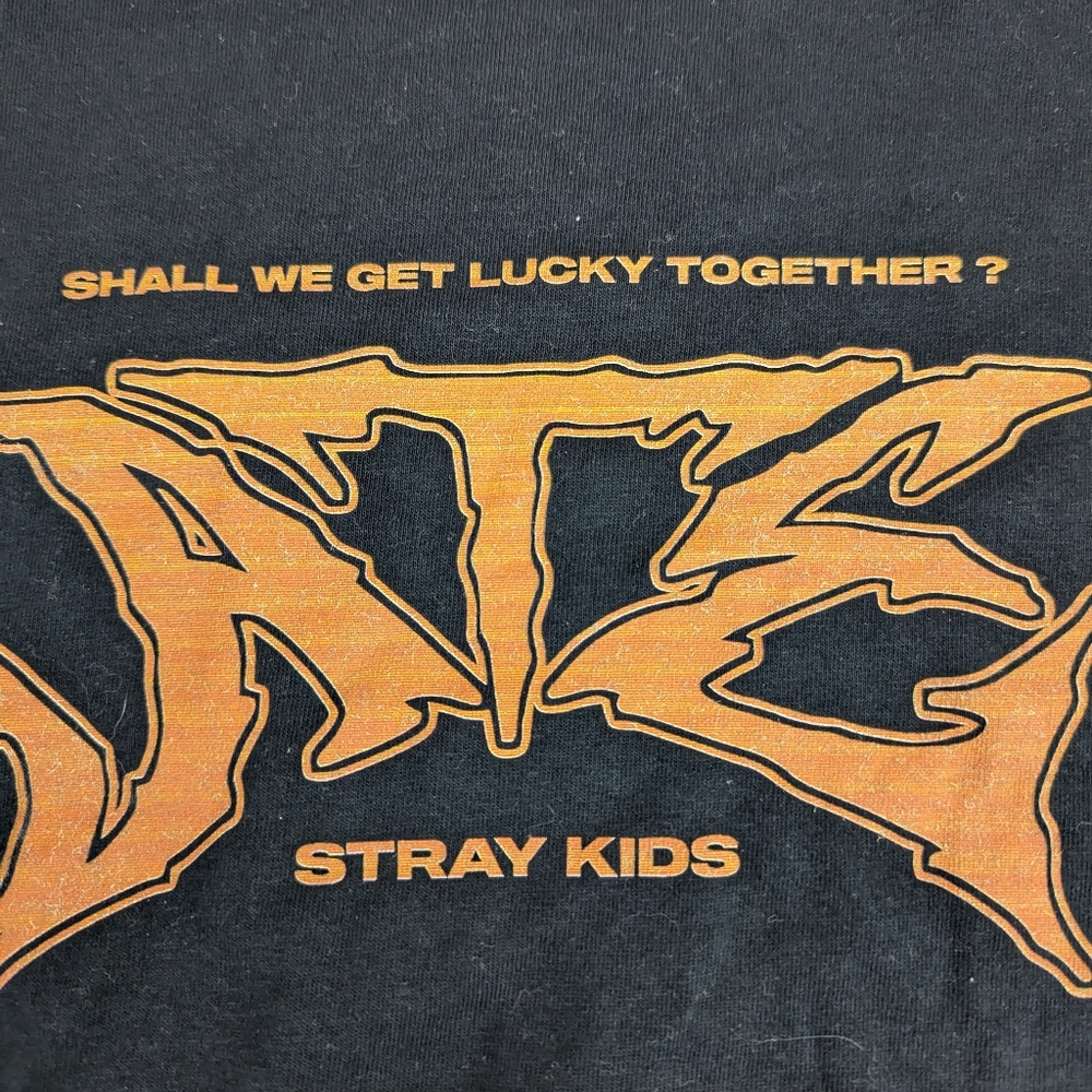 Stray Kids ATE KPOP Boy Band Shall We Get Lucky Together Concert Tee 3XL